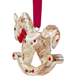 Holiday Cheers Lebkuchen Schaukelpferd Ornament