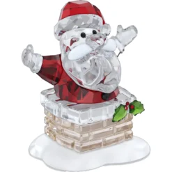 Holiday Cheers Weihnachtsmann und Schornstein