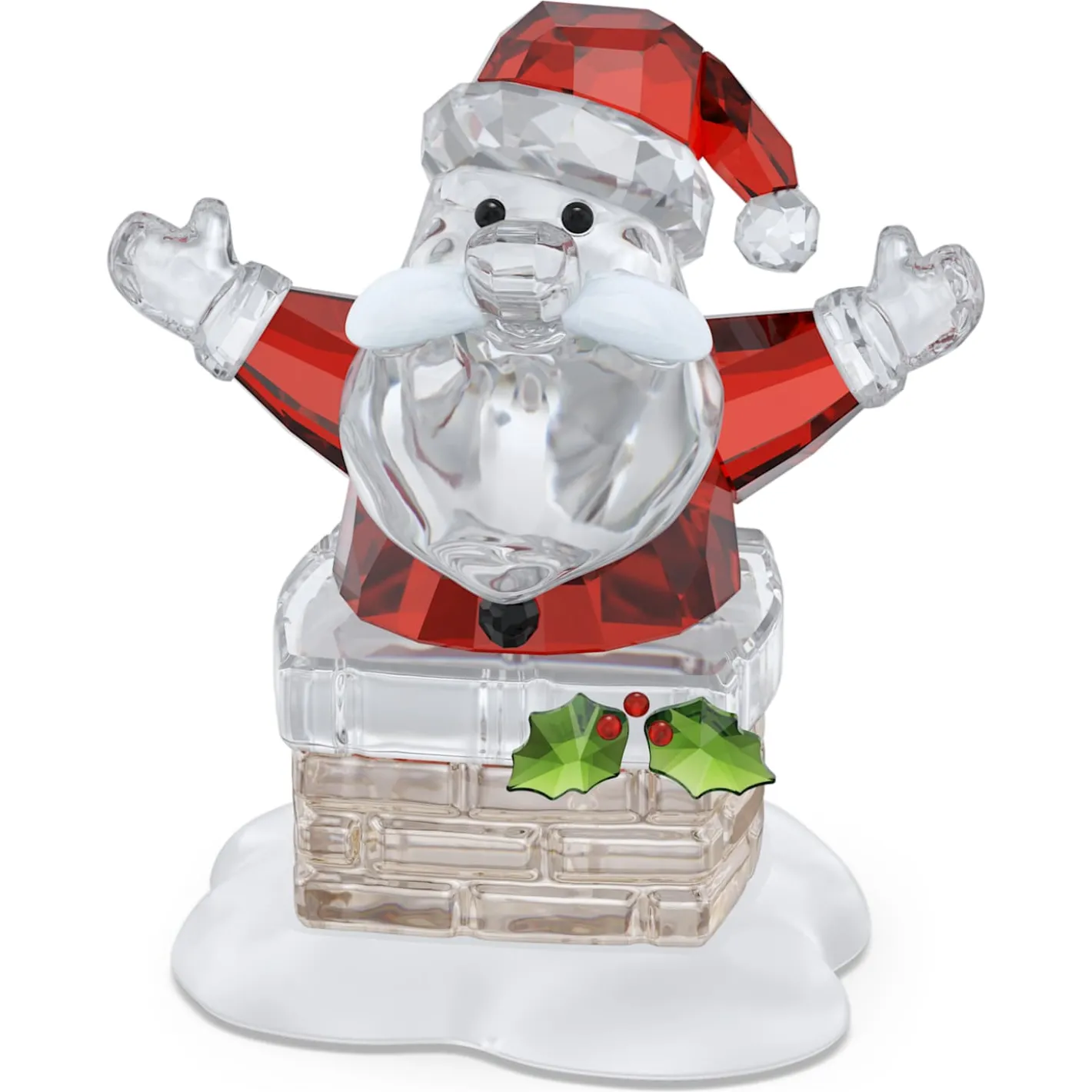 Holiday Cheers Weihnachtsmann und Schornstein