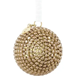Holiday Magic Classics Crystal Mesh Ball Ornament