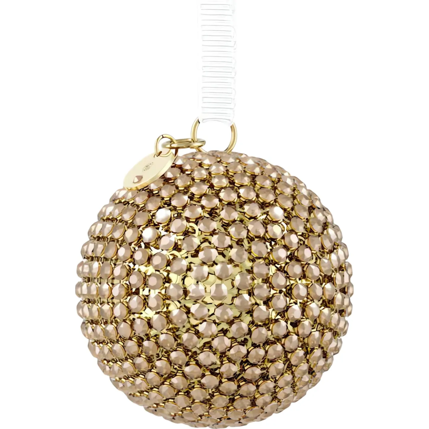 Holiday Magic Classics Crystal Mesh Ball Ornament