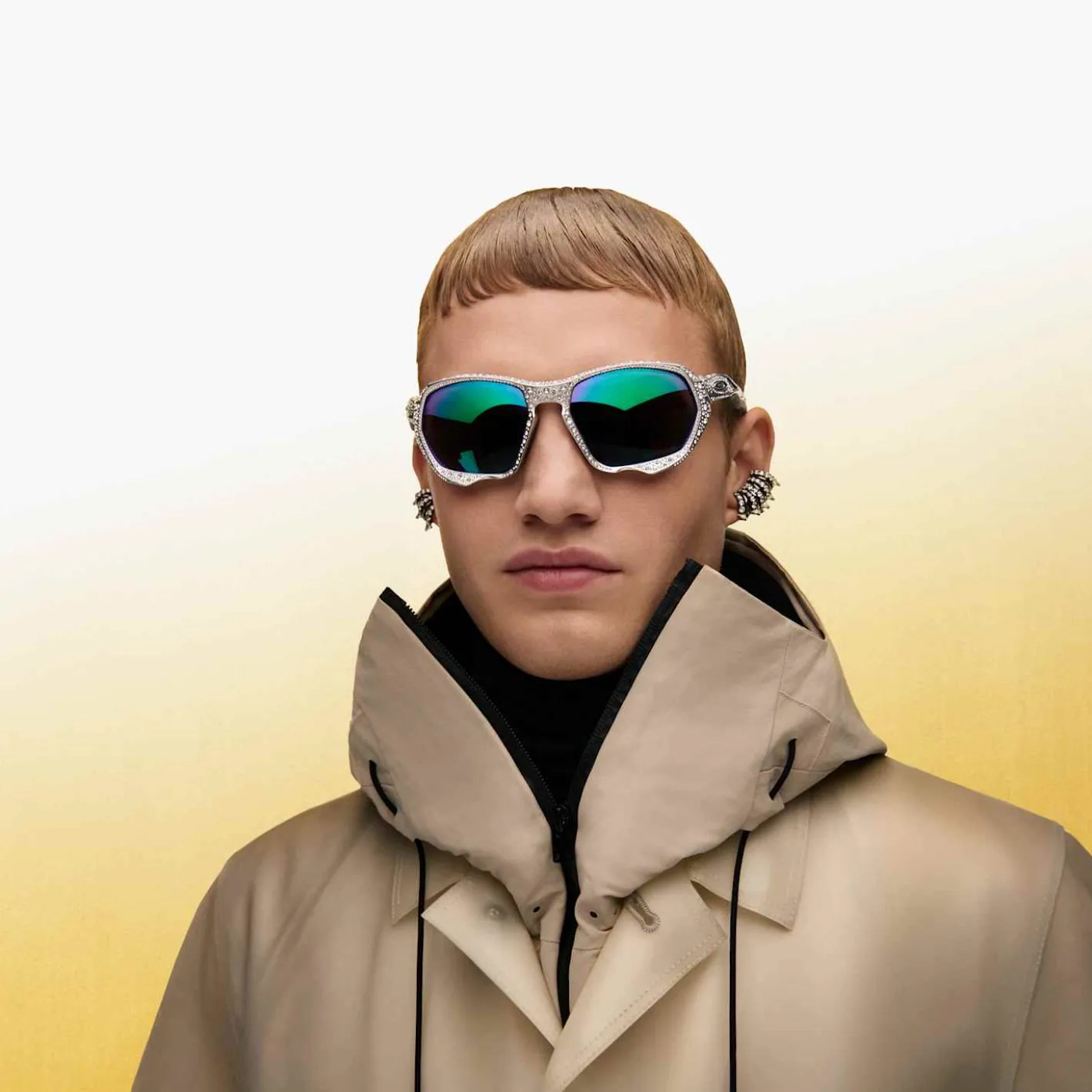 OAKLEY Plazma Sonnenbrille X-Silver