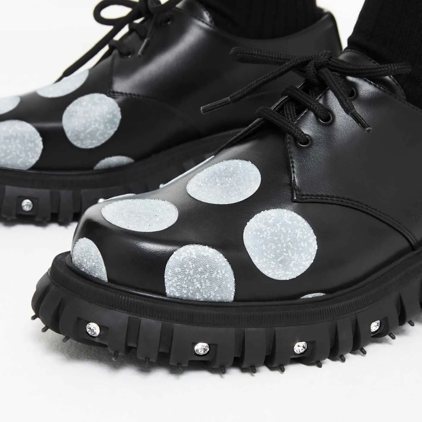 Phileo 005 Crystal Derby Schuh