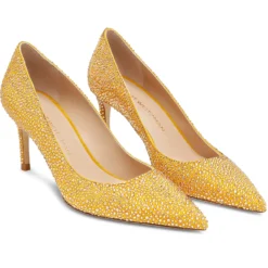 STUART WEITZMAN Stuart Power Shine Pumps