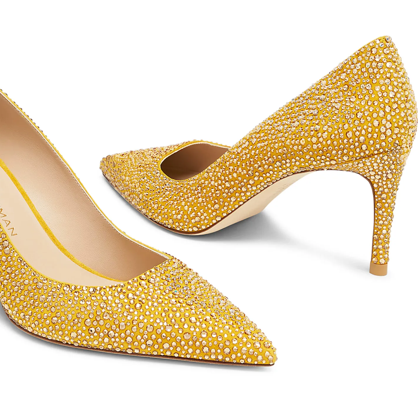 STUART WEITZMAN Stuart Power Shine Pumps