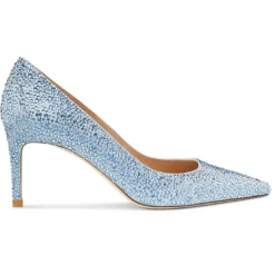 STUART WEITZMAN Stuart Power Shine Pumps