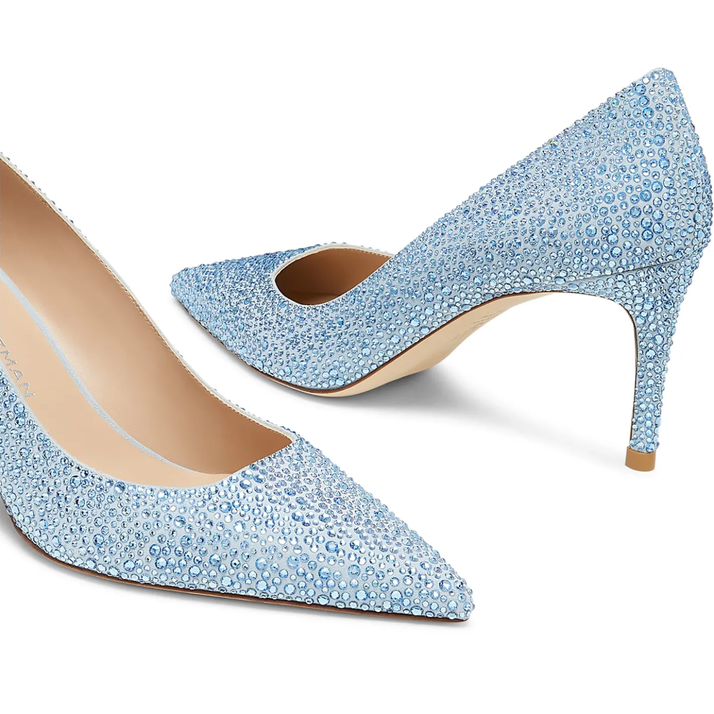 STUART WEITZMAN Stuart Power Shine Pumps