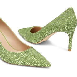 STUART WEITZMAN Stuart Power Shine Pumps