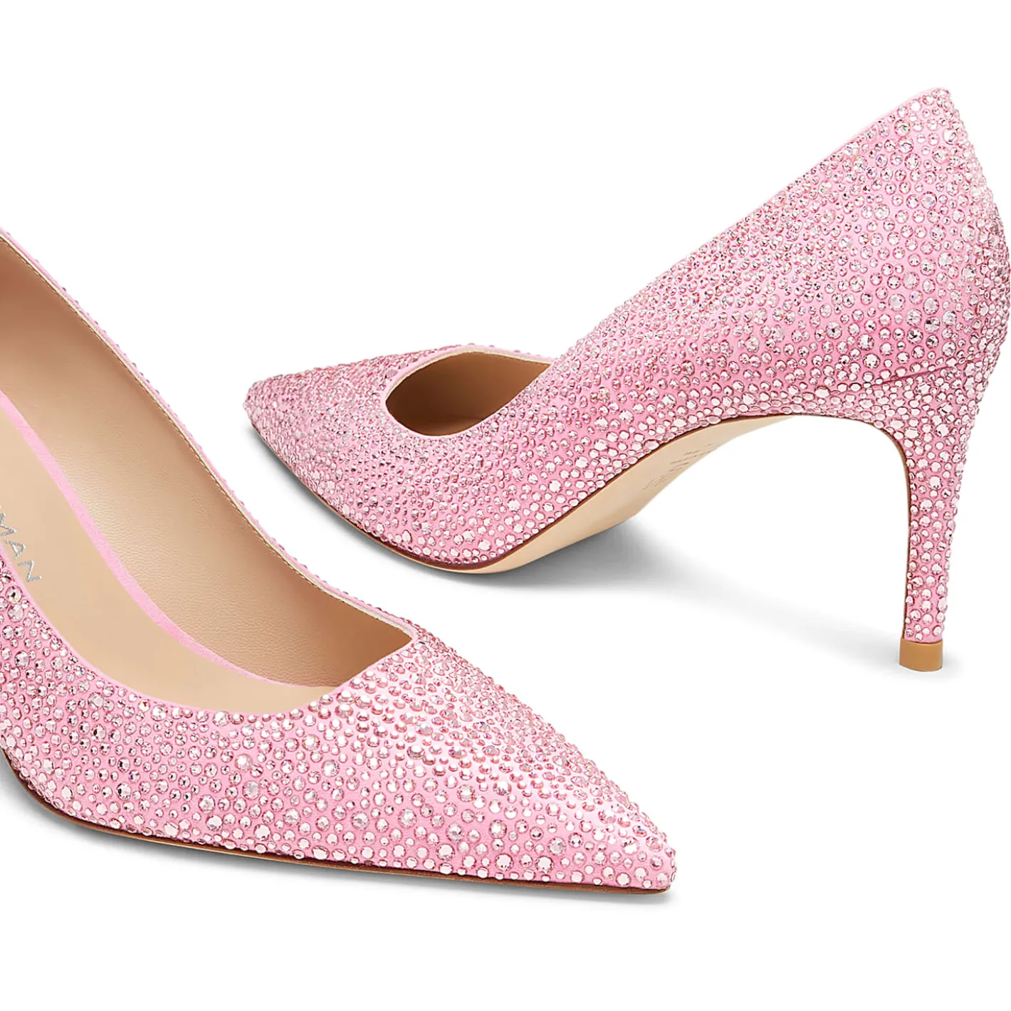 STUART WEITZMAN Stuart Power Shine Pumps