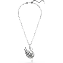 Swan Anhänger und Brosche