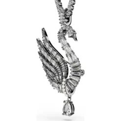 Swan Anhänger und Brosche