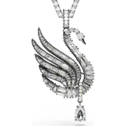 Swan Anhänger und Brosche