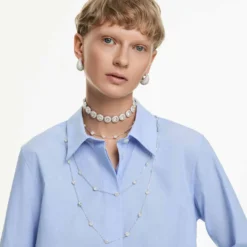 Una Angelic lange Halskette